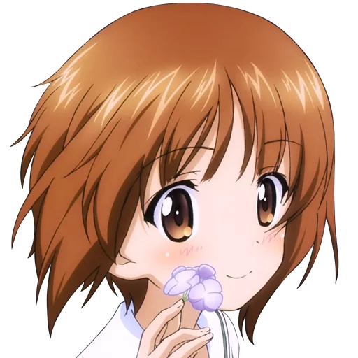 😚 Стикер «Girls und Panzer» для Telegram