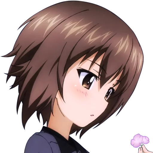 🙂 Стикер «Girls und Panzer» для Telegram