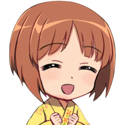 😆 Стикер «Girls und Panzer» для Telegram
