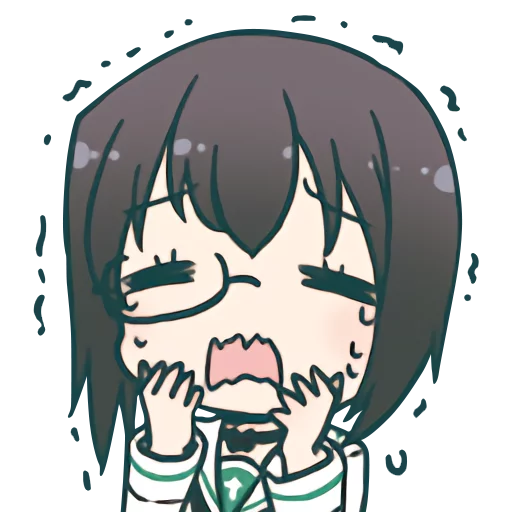 😨 Стикер «Girls und Panzer» для Telegram