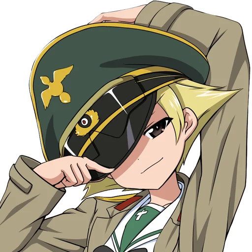 😏 Стикер «Girls und Panzer» для Telegram
