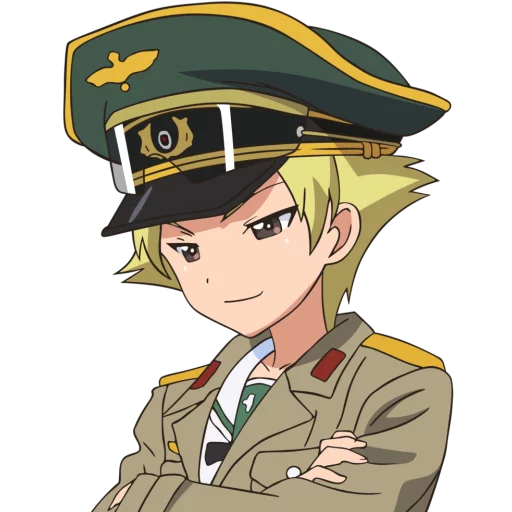 😏 Стикер «Girls und Panzer» для Telegram