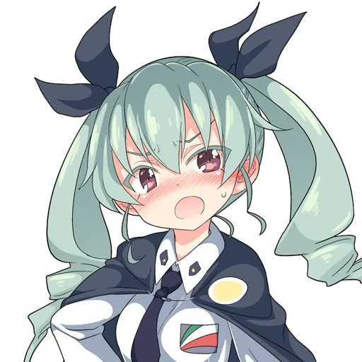 😳 Стикер «Girls und Panzer» для Telegram