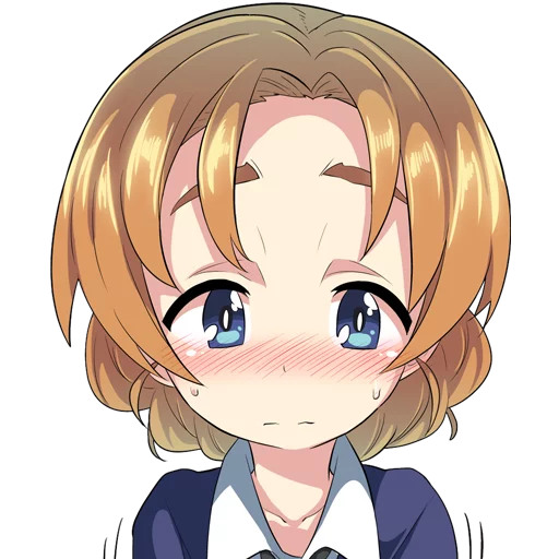 😳 Стикер «Girls und Panzer» для Telegram