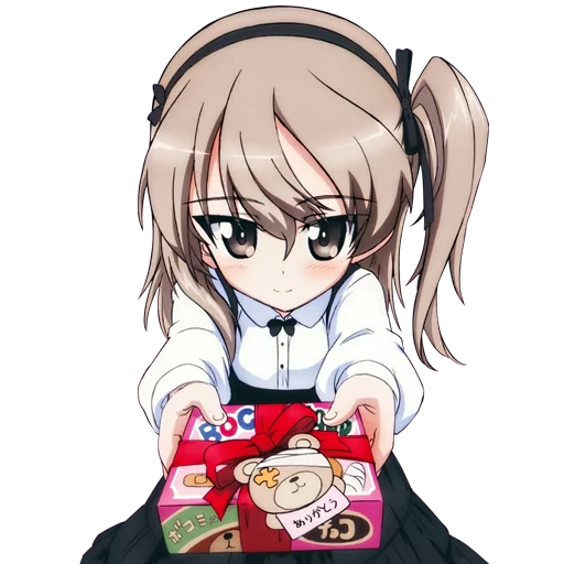 ❤ Стикер «Girls und Panzer» для Telegram