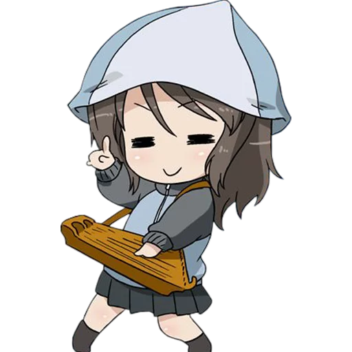 🙂 Стикер «Girls und Panzer» для Telegram
