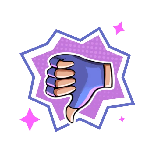👎 Стикер «Как в сказке» для Telegram