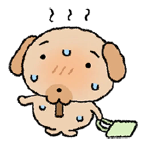 🥵 Стикер «tanmoong puppy» для Telegram