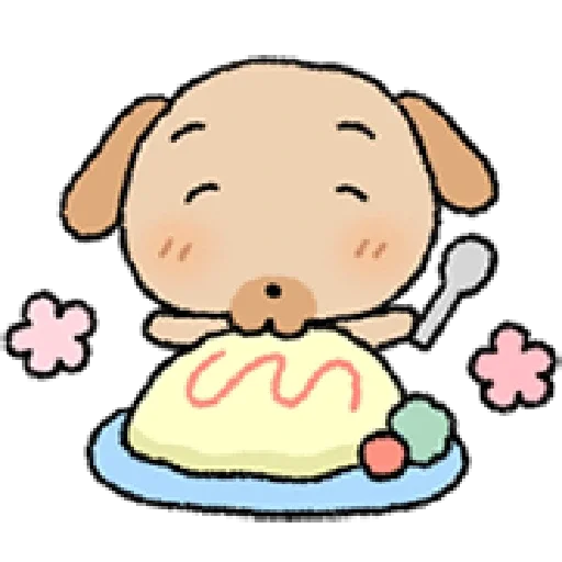 😋 Стикер «tanmoong puppy» для Telegram