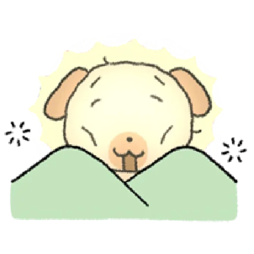 ☀️ Стикер «tanmoong puppy» для Telegram