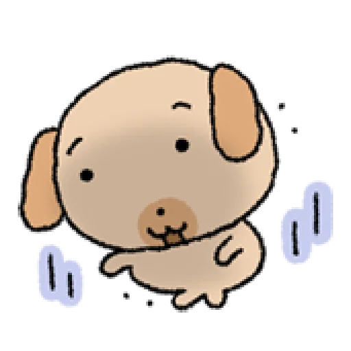 😔 Стикер «tanmoong puppy» для Telegram
