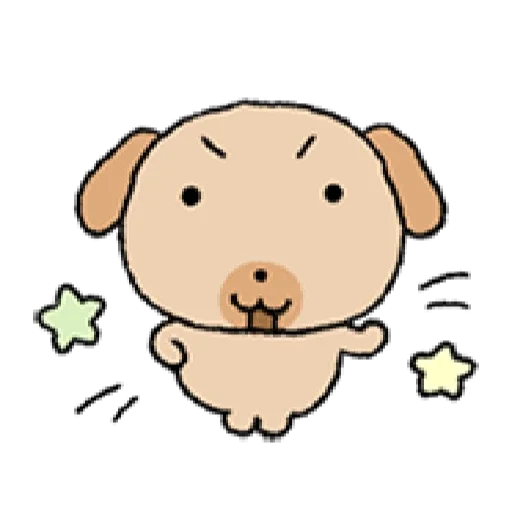 😼 Стикер «tanmoong puppy» для Telegram