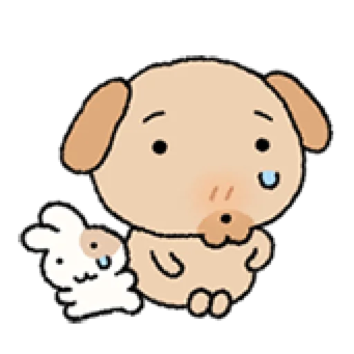 🥺 Стикер «tanmoong puppy» для Telegram