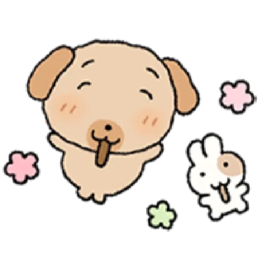 ☺️ Стикер «tanmoong puppy» для Telegram