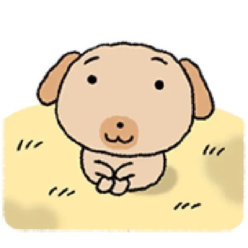 🙂 Стикер «tanmoong puppy» для Telegram