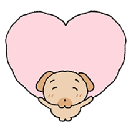 🩷 Стикер «tanmoong puppy» для Telegram