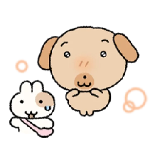 🥹 Стикер «tanmoong puppy» для Telegram