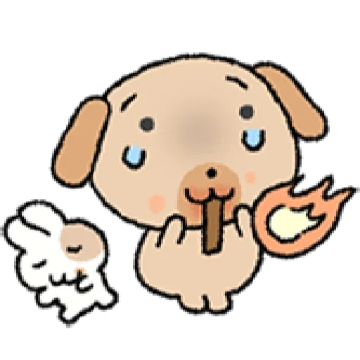 🥵 Стикер «tanmoong puppy» для Telegram
