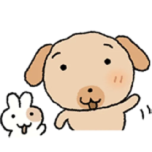 Стикерпак tanmoong puppy для Telegram