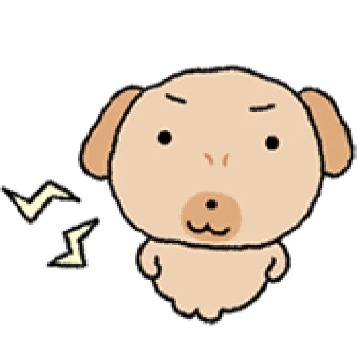 😠 Стикер «tanmoong puppy» для Telegram