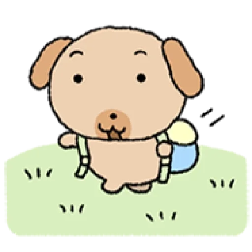 🚶‍♂️ Стикер «tanmoong puppy» для Telegram