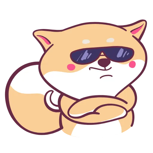 😎 Стикер «Tanoshi для родителей» для Telegram