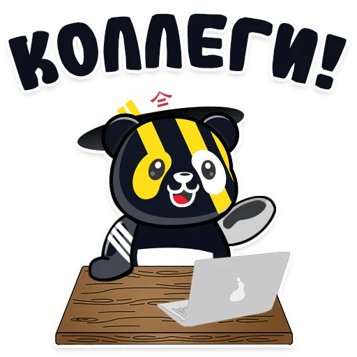 🧑‍💻 Стикер «Тануки х Точка Любви» для Telegram