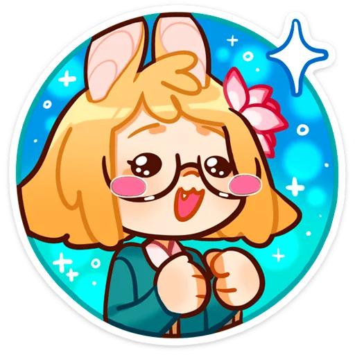 ☺️ Стикер «Таня без надписей» для Telegram