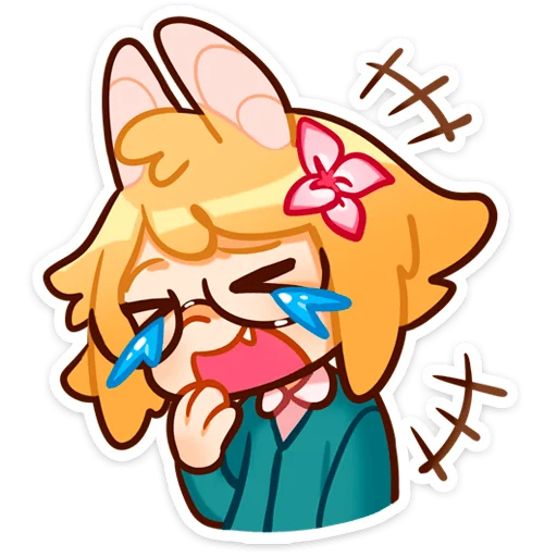 😭 Стикер «Таня без надписей» для Telegram