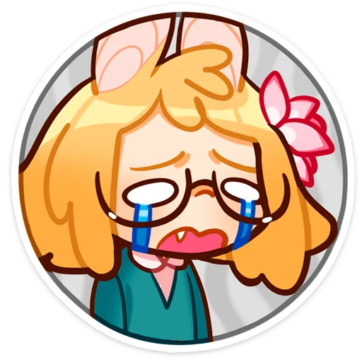 😭 Стикер «Таня без надписей» для Telegram