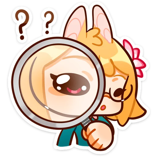 🧐 Стикер «Таня без надписей» для Telegram