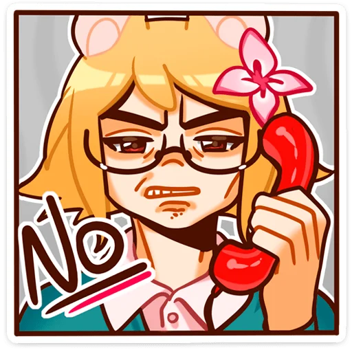 😑 Стикер «Таня без надписей» для Telegram