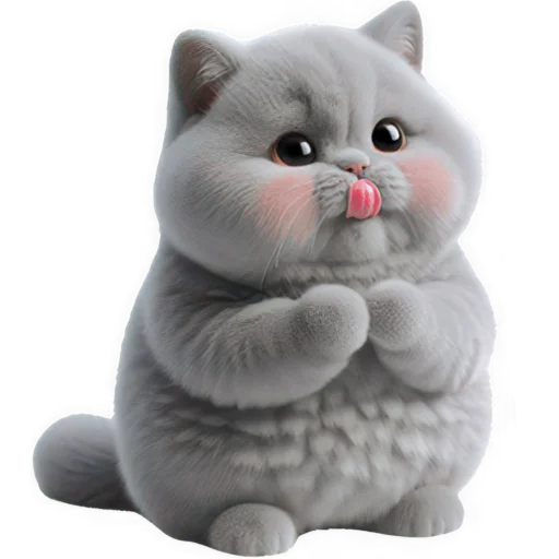 😋 Стикер «Котенок TaoTao» для Telegram