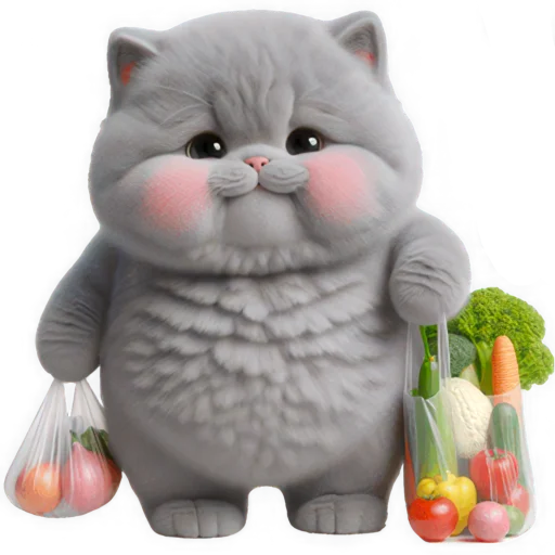 🍅 Стикер «Котенок TaoTao» для Telegram