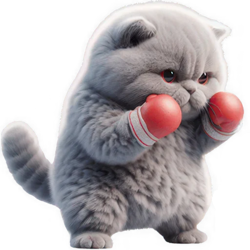 👊 Стикер «Котенок TaoTao» для Telegram