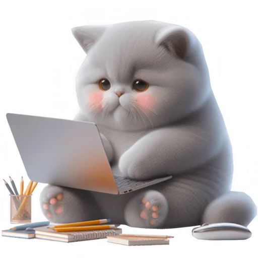 🤓 Стикер «Котенок TaoTao» для Telegram