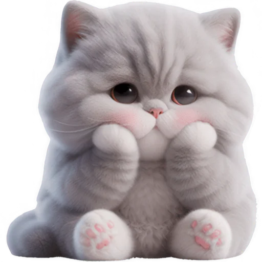 🙁 Стикер «Котенок TaoTao» для Telegram