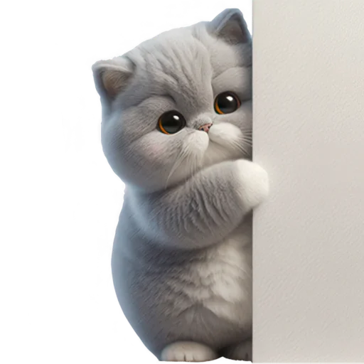 👀 Стикер «Котенок TaoTao» для Telegram