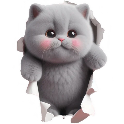 Стикерпак Котенок TaoTao для Telegram — скачать