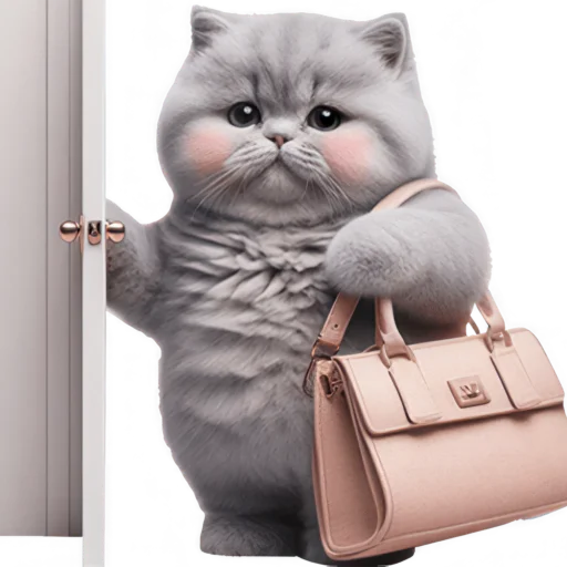 👔 Стикер «Котенок TaoTao» для Telegram