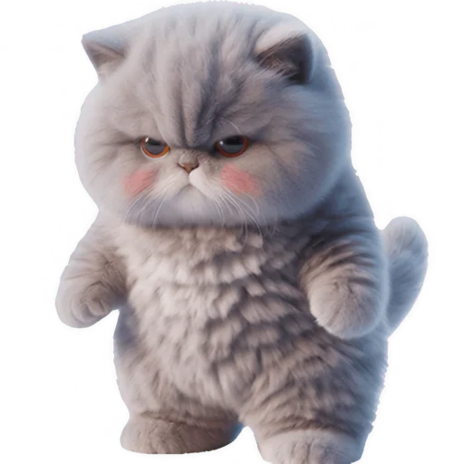 😡 Стикер «Котенок TaoTao» для Telegram