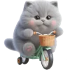 🚲 Эмодзи «Котенок TaoTao» для Telegram