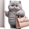 👔 Эмодзи «Котенок TaoTao» для Telegram