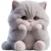 🙁 Эмодзи «Котенок TaoTao» для Telegram
