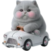 🚗 Эмодзи «Котенок TaoTao» для Telegram