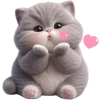 😘 Эмодзи «Котенок TaoTao» для Telegram