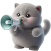 📢 Эмодзи «Котенок TaoTao» для Telegram