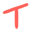 🟠 Эмодзи «Буквы в стоит арт стиле» для Telegram