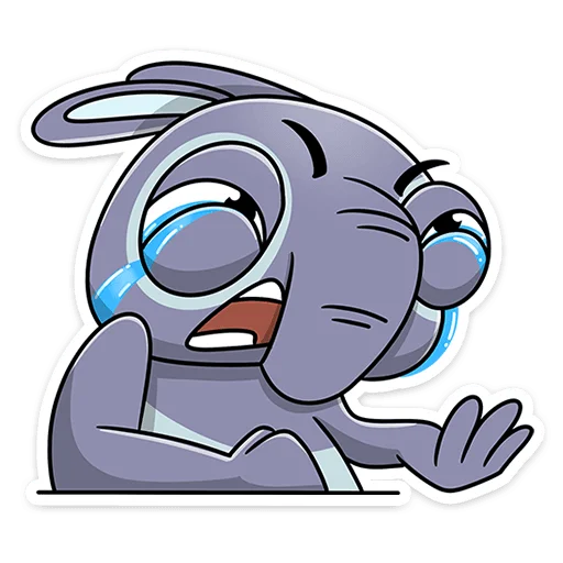 😭 Стикер «Тапир Тэпси» для Telegram