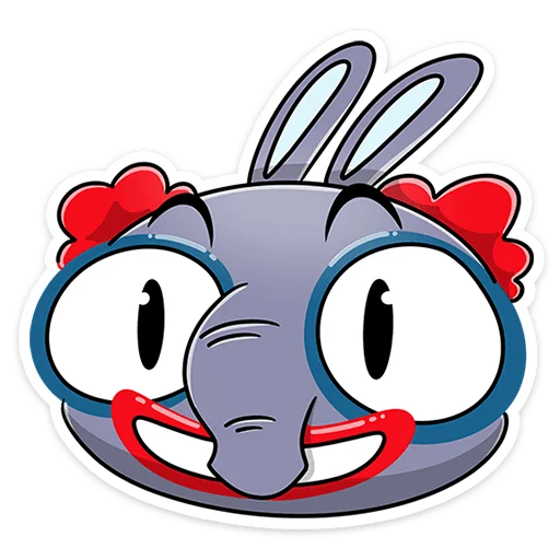 🤡 Стикер «Тапир Тэпси» для Telegram
